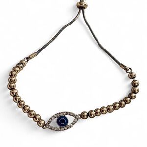 Gold Evil Eye Bracelet